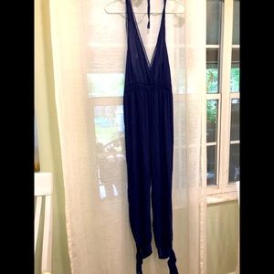 Navy Lulus Jumpsuit